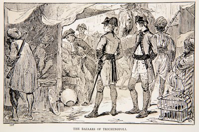 The Bazaars of Trichinopoli, ilustrace z 