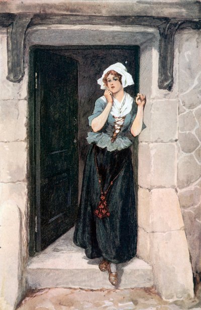 Obvyklým výrazem její tváře byla sladká zamyšlenost od Gordon Frederick Browne