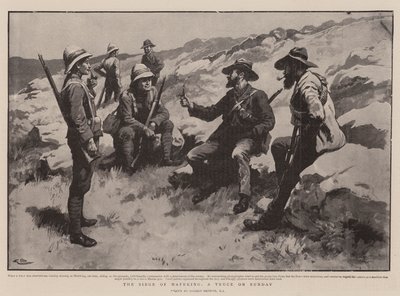 Obléhání Mafekingu, příměří v neděli od Gordon Frederick Browne