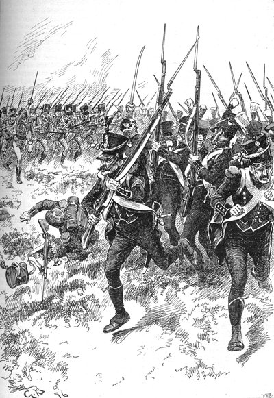 Zlomili se a utekli směrem na Maidu, 1902 od Gordon Frederick Browne