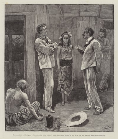 Uma neboli Pláž Falesa od Roberta Louise Stevensona od Gordon Frederick Browne