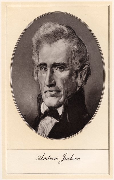 Andrew Jackson, sedmý prezident Spojených států, počátek 20. století od Gordon Ross