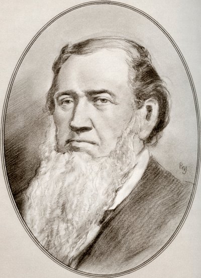 Brigham Young, z Živé biografie náboženských vůdců od Gordon Ross