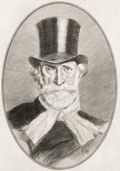 Giuseppe Fortunino Francesco Verdi, z Živé biografie velkých skladatelů od Gordon Ross