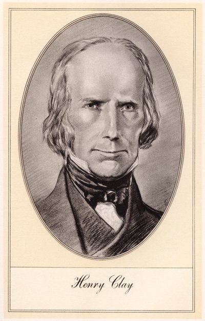 Henry Clay, přední americký státník a řečník, počátek 20. století od Gordon Ross
