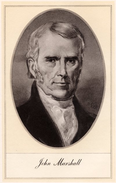 John Marshall , americký státník a právník, počátek 20. století. od Gordon Ross