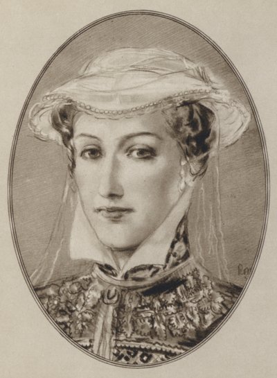 Mary Queen of Scots (litho) od Gordon Ross