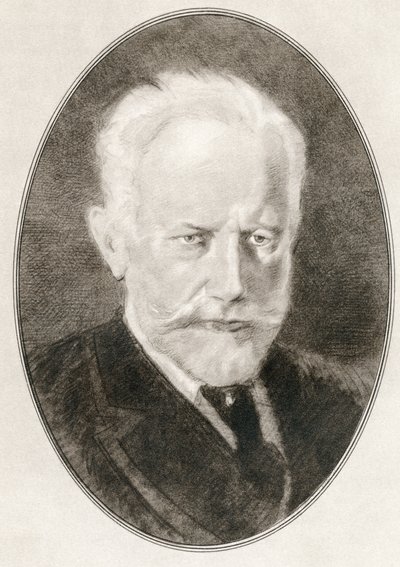 Petr Iljič Čajkovskij z Živé biografie velkých skladatelů od Gordon Ross