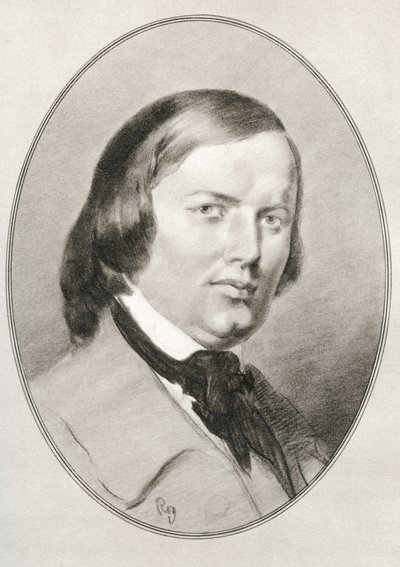 Robert Schumann z Živé biografie velkých skladatelů. od Gordon Ross