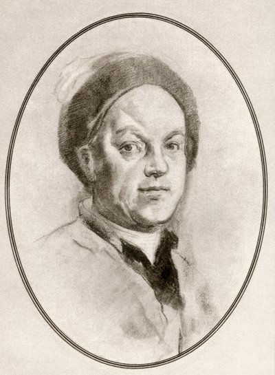William Hogarth, z Živé biografie velkých malířů od Gordon Ross
