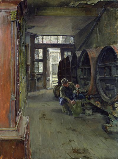 V továrně na ocet v Hamburku, 1891 od Gotthardt Johann Kuehl