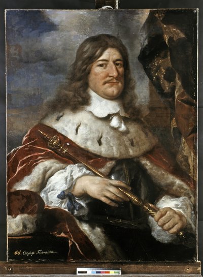 FRIEDRICH WILHELM I. Braniborský "Der Grosse Kurfust" (Velký kurfiřt) 1620-1688. D... (olej na plátně) od Govaert Flinck