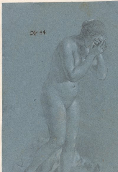 Stojící žena se zakrytýma očima od Govert Flinck (attributed to)