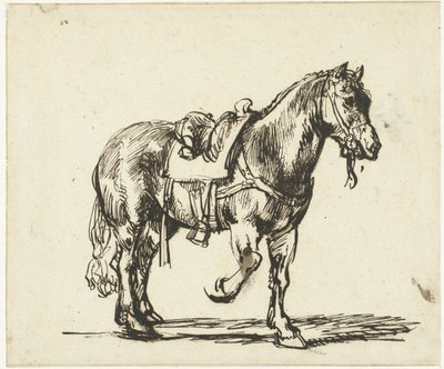 Kůň milosrdného Samaritána od Govert Flinck