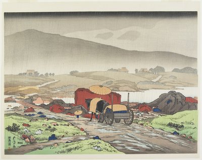 Údolí Yaba, 1918 od Goyo Hashiguchi