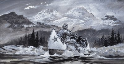 Alexander Mackenzie (1764-1820) (kvaš na papíře) od Graham Coton