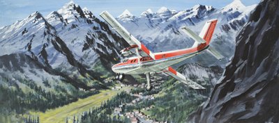 De Havilland Twin Otter (kvaš na papíře) od Graham Coton