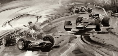 Grand Prix Problems (kvaš na papíře) od Graham Coton