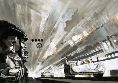 Závod 24 hodin Le Mans od Graham Coton