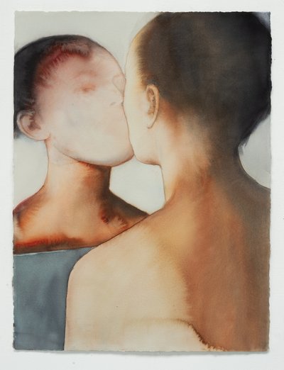 Zrcadlo, 2025 (akvarel na archu) od Graham Dean