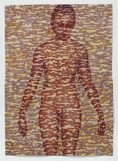 Screen, 2025 (akvarel na obloucích) od Graham Dean