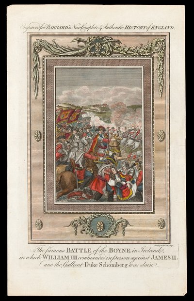 ?Slavná bitva u Boyne v Irsku, 1690? od Grainger