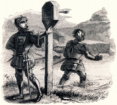 Dva dobrodruzi a talisman - Bajky od La Fontaina od Grandville