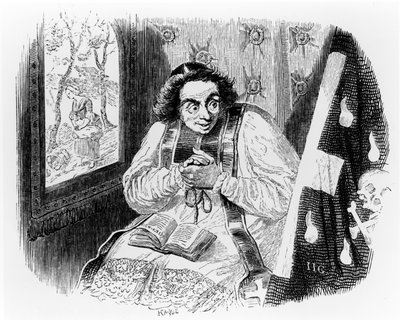 The Priest and the Corpse, ilustrace k 