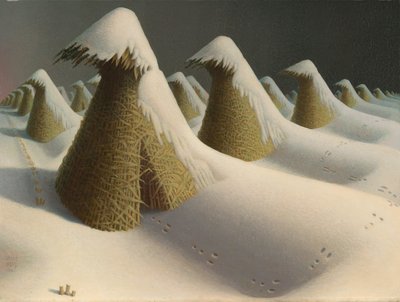 ledna 1940-41 od Grant Wood