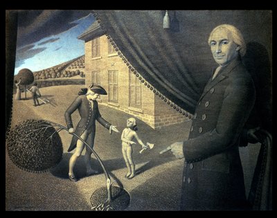 Parson Weemsova bajka od Grant Wood
