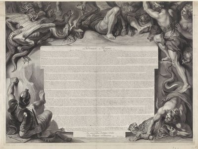 Alegorický jezdecký portrét Ludvíka XIV., francouzského krále od Gérard Edelinck