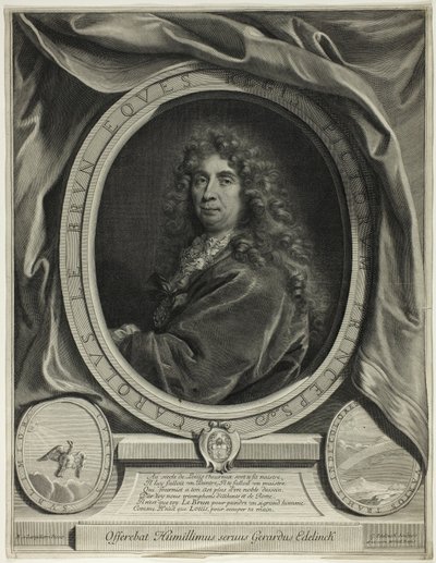 Charles Hnědý od Gérard Edelinck
