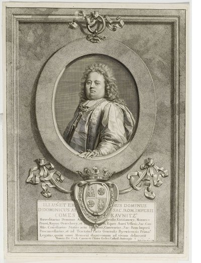 Dominicus Andreas Kaunitz od Gérard Edelinck