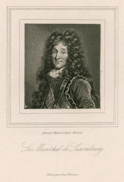 Marechal Lucemburský od Gérard Edelinck