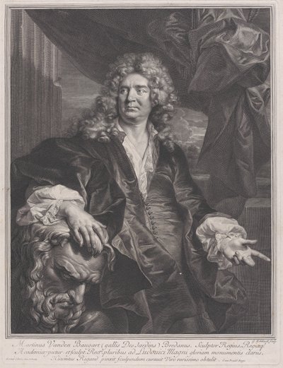 Martin Vanden Bogaert, zvaný Desjardins, 1698. od Gérard Edelinck