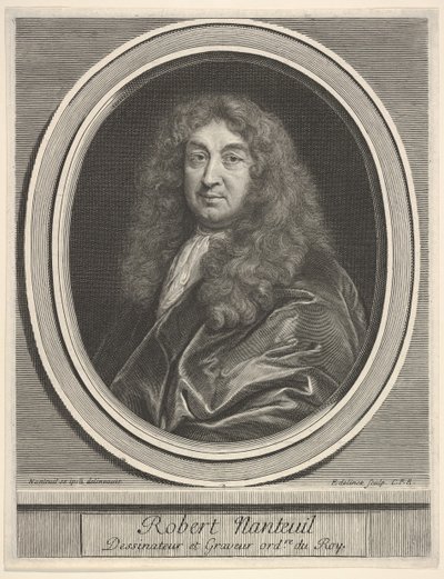 Robert Nanteuil. od Gérard Edelinck