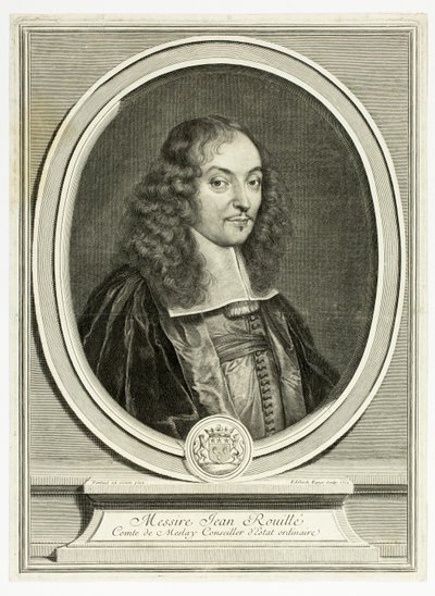 Sir Jean Rouille, hrabě z Meslay od Gérard Edelinck