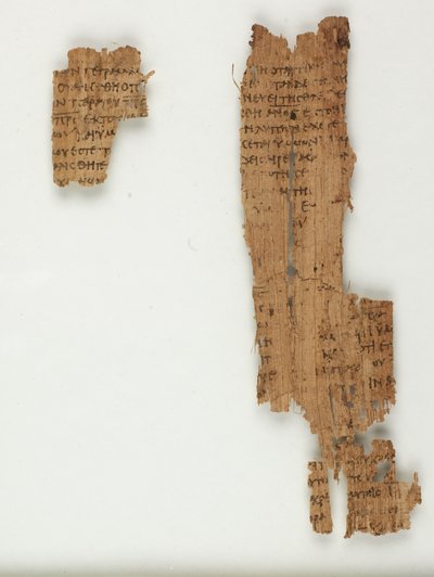 MS Gen 102613 Papyrus 22 z Janova evangelia (inkoust na papyru) od Greek School