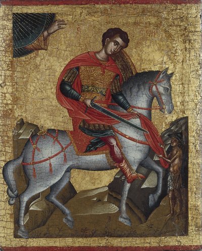 Svatý Martin, c. 1500. od Greek icon.