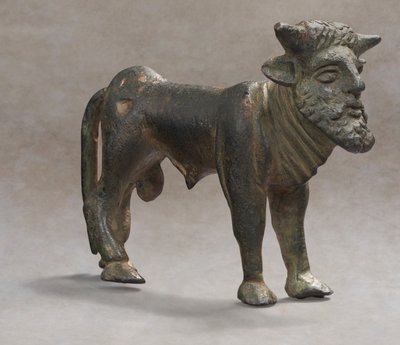 Řecký bronzový Acheloos, asi 500-450 př. n. l. od Greek school