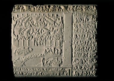 ŘECKÉ UMĚNÍ: Trojská válka. Tabula Iliaca s reliéfy trojského cyklu, doprovázené... od Greek School