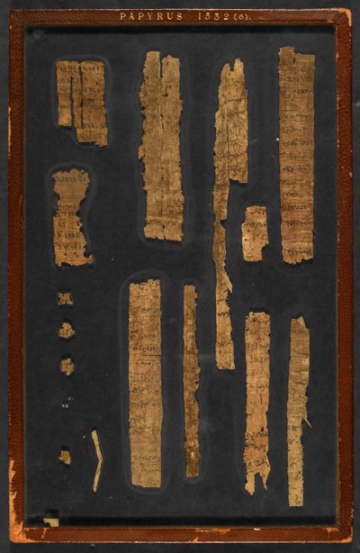 Papyrus Inv. Nro 1532, Kirje heprealaisille (papyrus) od Greek School