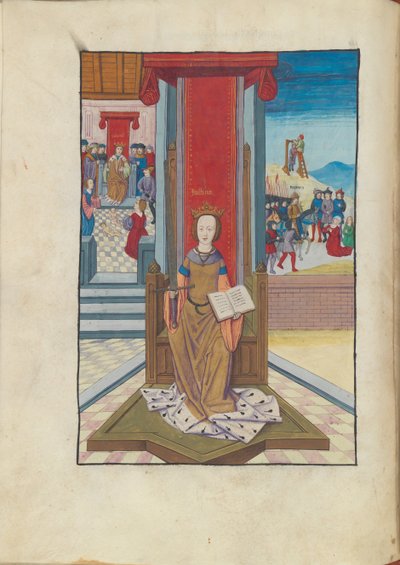 Spravedlnost Spravedlnost od Margaret Philosophica, 16. století. od Gregor, Reisch