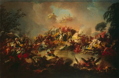 Apoteóza vlády Kateřiny II, 1767. od Gregorio Guglielmi