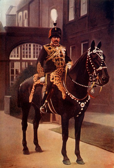 „Plukovník 10. husarů. H.R.H. Princ z Walesu, 1900. od Gregory and Co