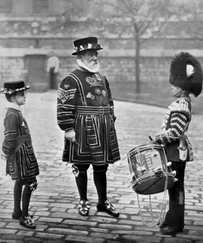 Seržant-major Patrick Penrose, Yeoman Porter, Londýn, 1896 od Gregory and Co