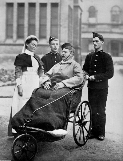 Rekonvalescent, Herbert Hospital, Woolwich, Londýn, 1896 od Gregory and Co