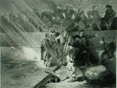 Vinařství v Kahetie, Georgia, deska 31 z knihy o Kavkaze, vyryl Adolphe Mouilleron (1820-81), vydal Alfred Leon Lemercier, Paříž od Grigori Grigorevich (after) Gagarin