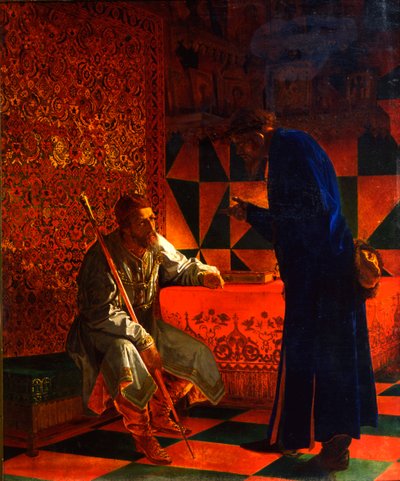 Ivan IV a Malyuta Skuratov, 1870 od Grigori Semenovich Sedov