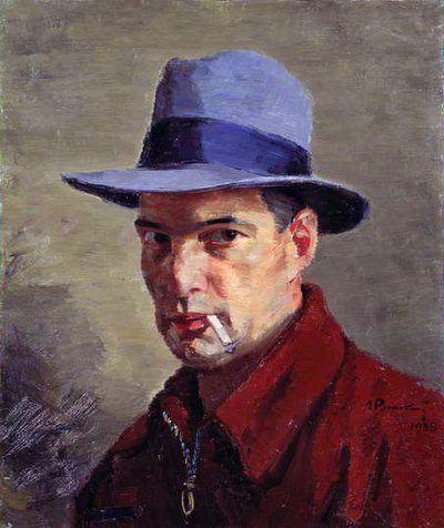 Autoportrét od Grigory Grigorievich Ryazhsky